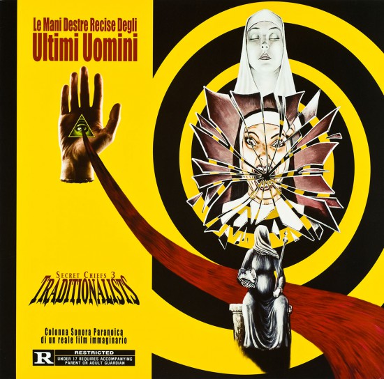 LP Cover for Secret Chiefs 3 Traditionalists: Le Mani Destre Recise Degli Ultimi Uomini by butcherBaker aka Mike Bennewitz