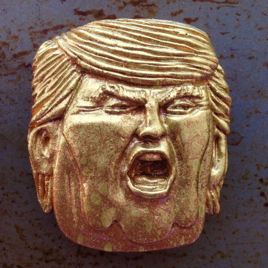 Trumpie caricature mini mask by Son of Witz ©2017